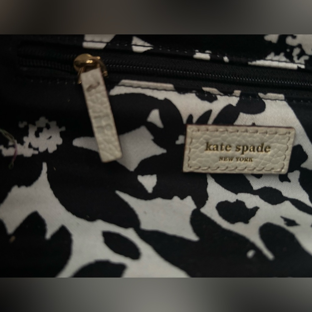 Kate Spade Vintage Wicker BlueBird House Novelty Bag Spring White/Yellow Straw - Picture 7 of 15